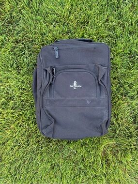 Atlantic Hanging Travel Toiletry Bag Black Organizer Cosmetic Case Carry On